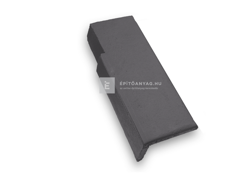 Leier Granite félszegélycserép balos carbon (72rkl)
