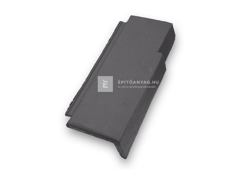 Leier Granite félszegélycserép jobbos carbon (72rkl)
