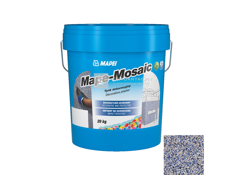 Mapei Mape-Mosaic díszítővakolat 1,2 mm apatit 20 kg