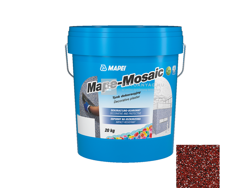 Mapei Mape-Mosaic díszítővakolat 1,2 mm bor 20 kg