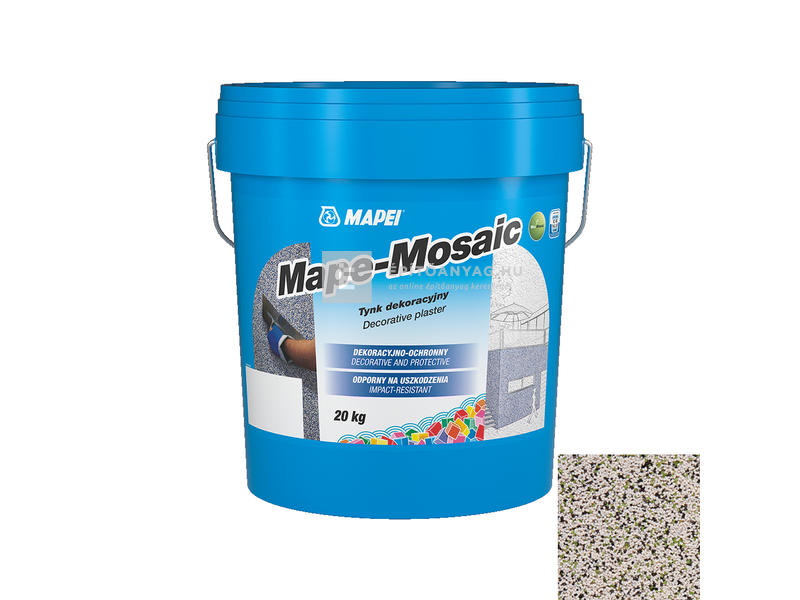 Mapei Mape-Mosaic díszítővakolat 1,2 mm opál 20 kg