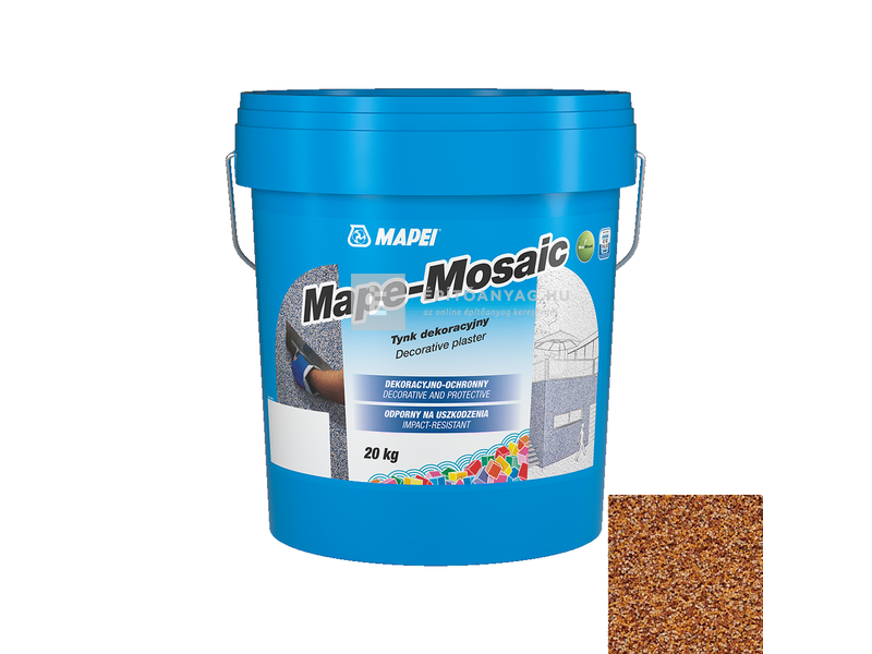 Mapei Mape-Mosaic díszítővakolat 1,2 mm praliné 20 kg