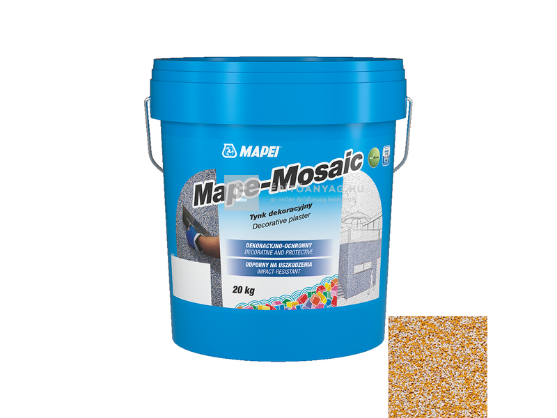 Mapei Mape-Mosaic díszítővakolat 1,2 mm tejkaramell 20 kg