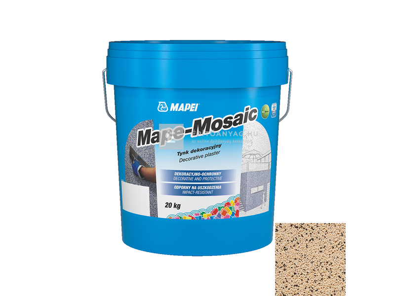 Mapei Mape-Mosaic díszítővakolat 1,2 mm vanília 20 kg