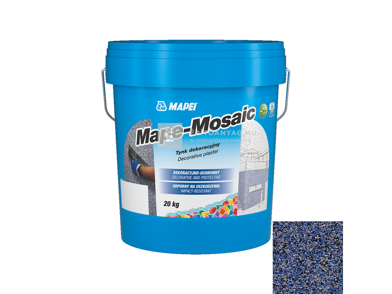 Mapei Mape-Mosaic díszítővakolat 1,2 mm zafír 20 kg