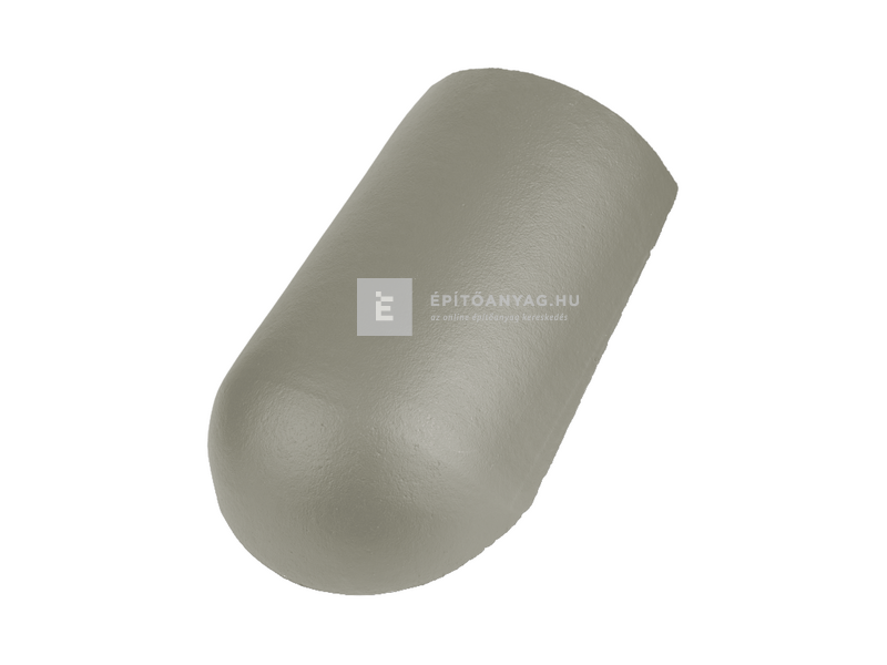 újHÁZ Leier Granite Lux Matt beton kezdő kúpcserép, antracit