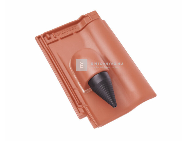 Bramac Rubin 9V füstgázkivezető cserép NA114, natúrvörös