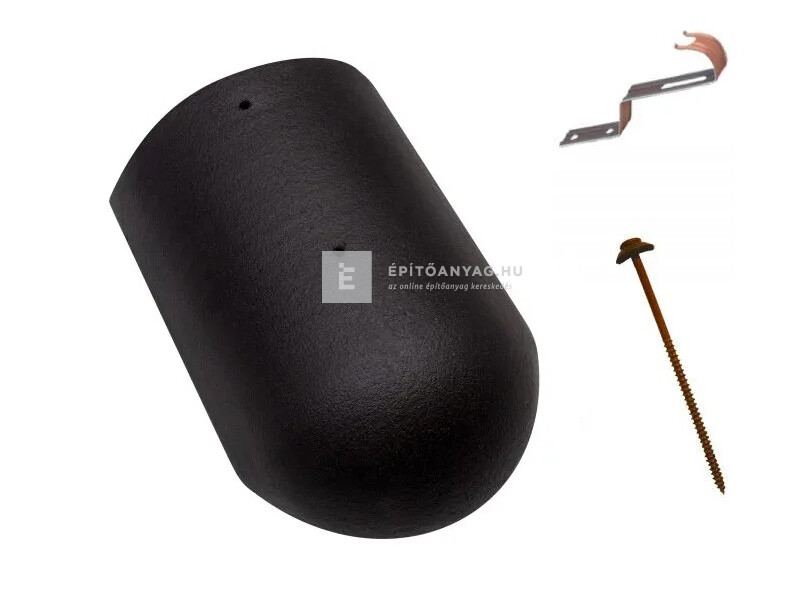 Terrán Danubia, Rundo, Zenit kezdő kúpcserép Elegant antracit