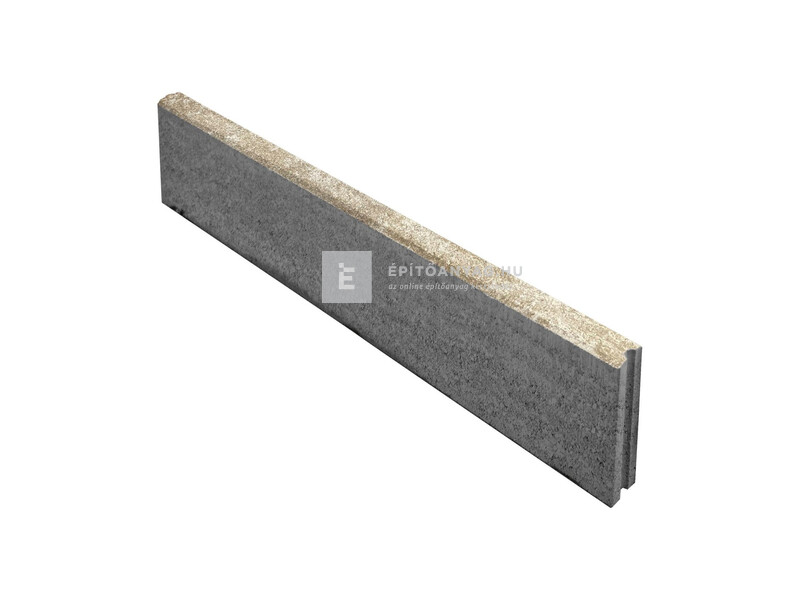 Semmelrock Kerti Szegély 100x20x5 cm szürke-fehér