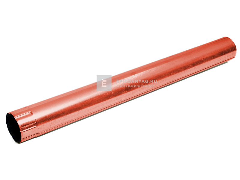 Colorferr 33 alumínium lefolyócső, téglavörös, 3 m