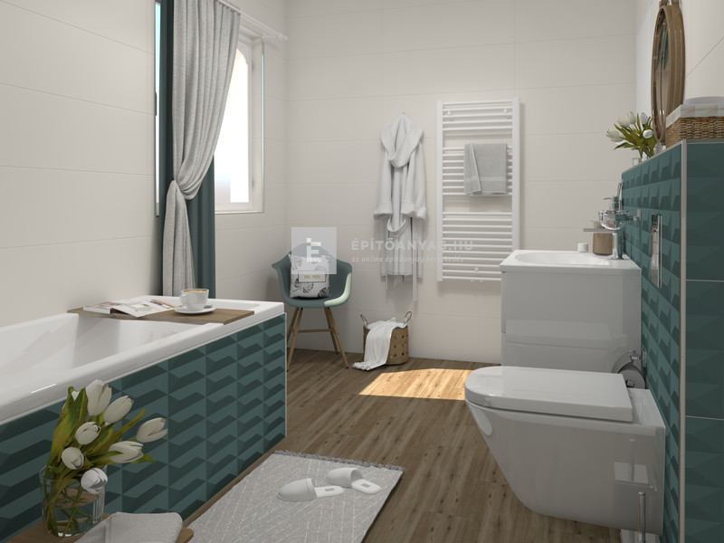 Ragno Tempera verde struttura trape matt 30x90 falilap, 00R70105 1,35 m2/cs