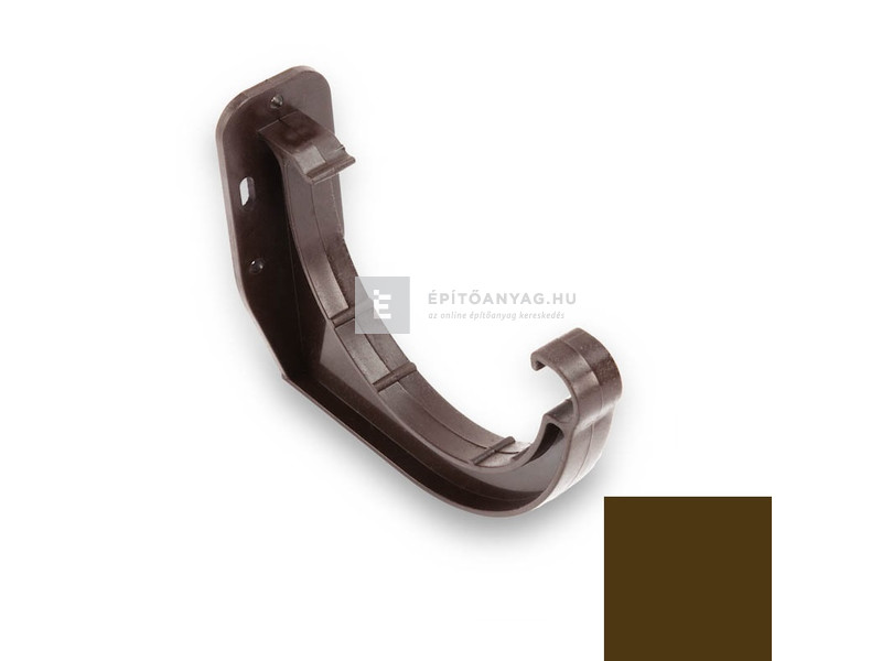 Galeco PVC 100 barna csatornatartó