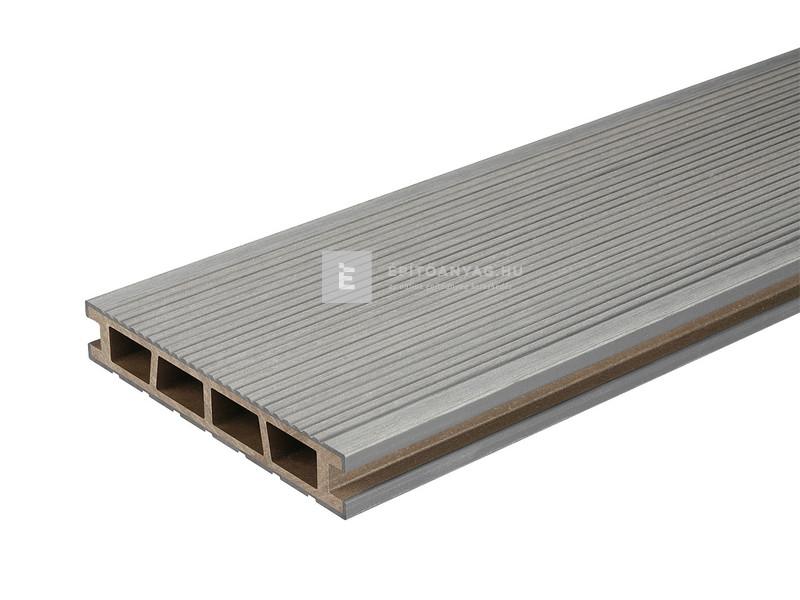 Márkamix Bergdeck WPC teraszburkolat csiszolt felület, antracit,2,40 m/szál, 15 cm x 25mm