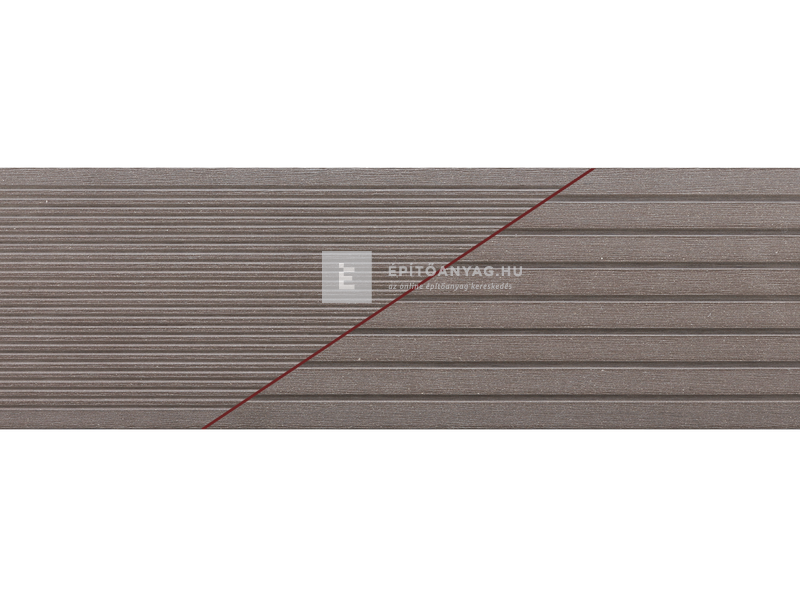 Márkamix Bergdeck WPC teraszburkolat csiszolt felület, dió,2,40 m/szál, 15 cm x 25mm