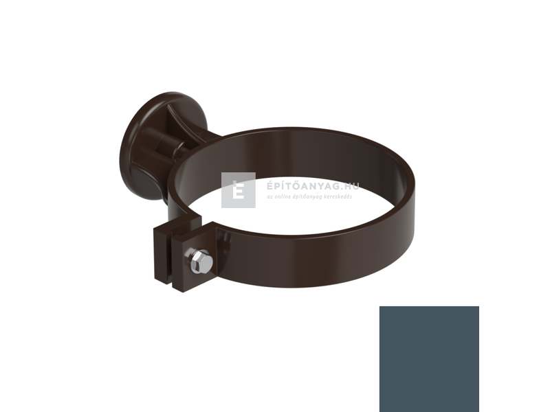 Galeco PVC 050 grafit csőbilincs