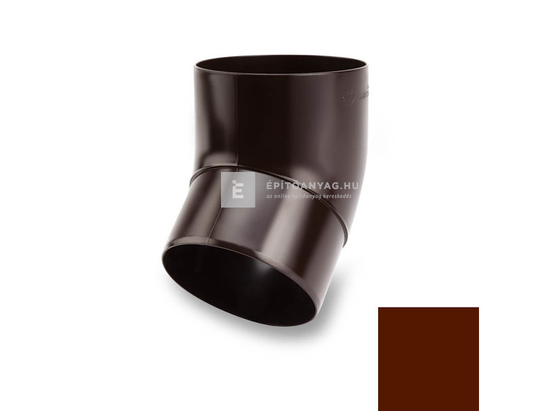 Galeco PVC 100 csokoládé csőív 45°