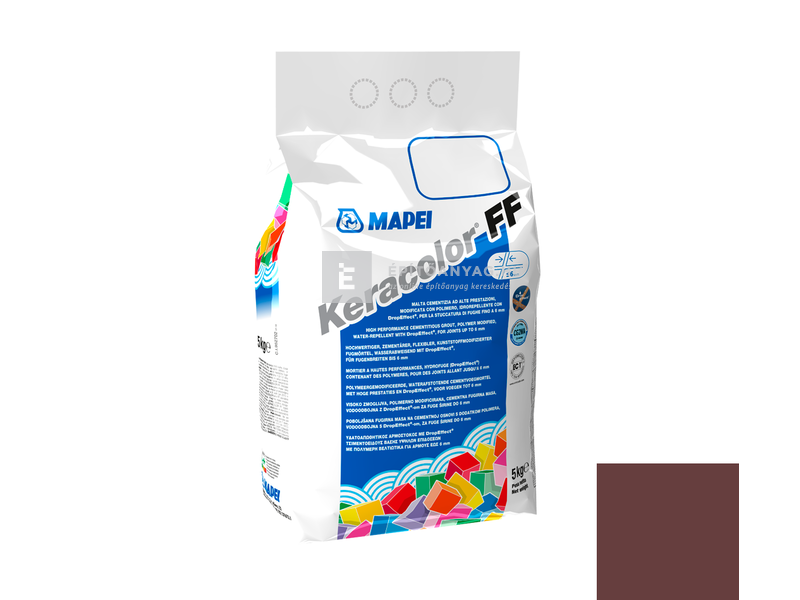 Mapei Keracolor FF Flex fugázó 144, csokoládé 5 kg