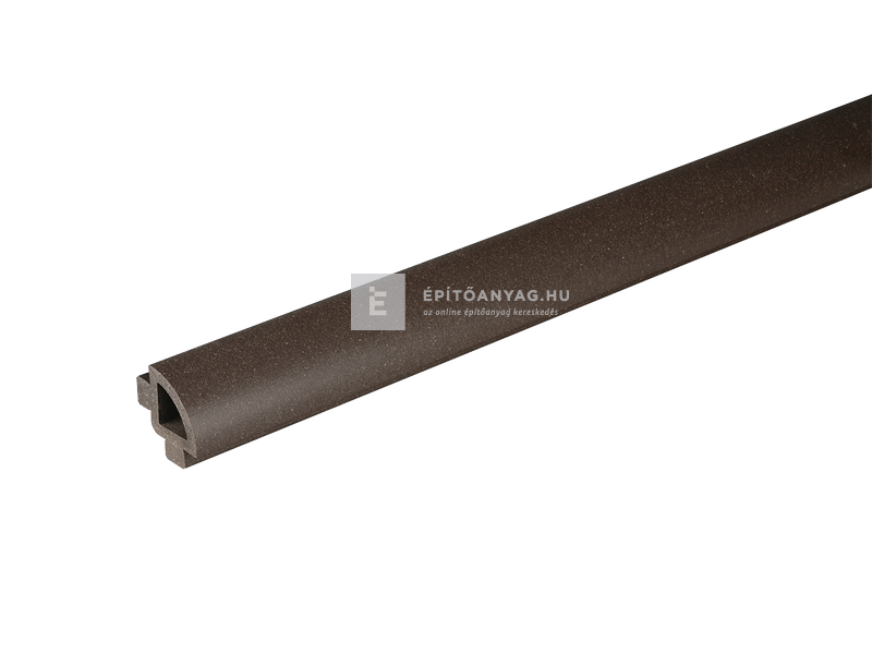 Márkamix Bergdeck WPC sarokprofil natúr felület, dió,2,40 m/szál, 32 mm x 32mm