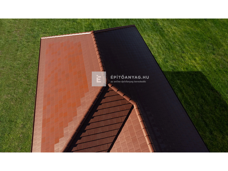 Terrán Generon R3D napelemes tetőcserép, Zenit Max, vörös