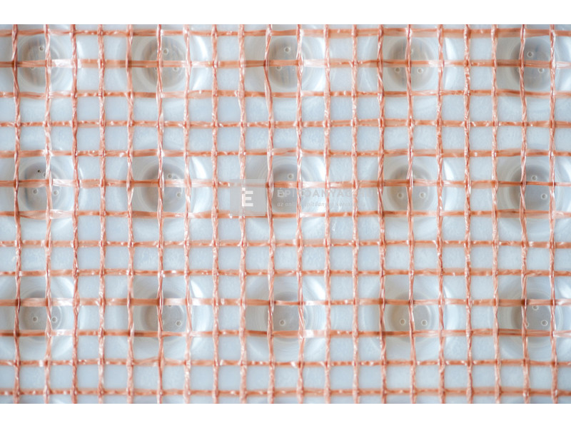 Dörken Delta PT 2 m széles dombornyomott lemez vakolathordó hálóval