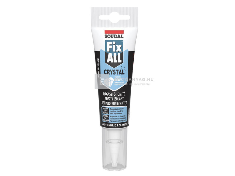 Galeco Fix-All Crystal ragasztó, víztiszta, 125 ml