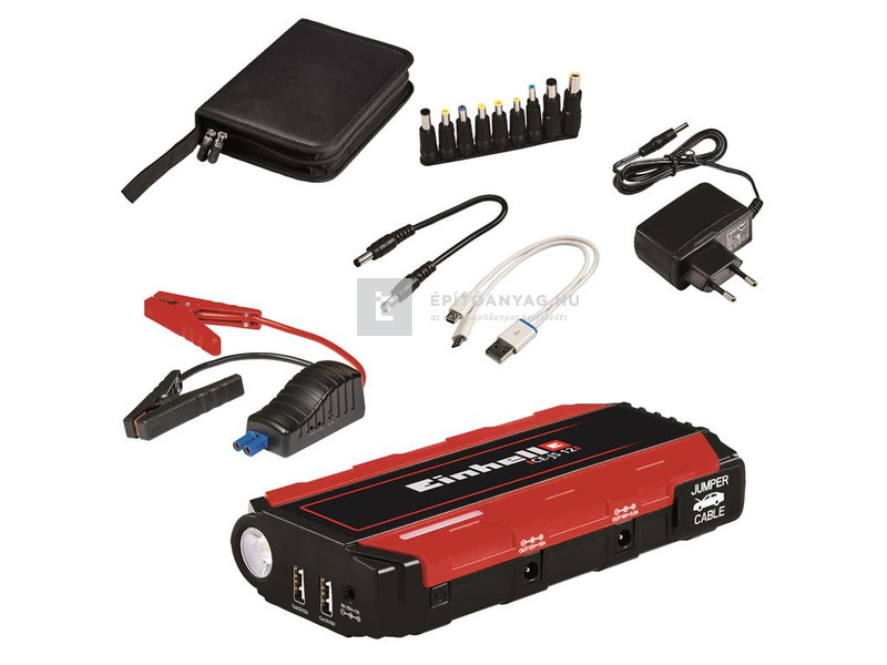 Einhell CE-JS 12 jump starter, hordozható indításrásegítő és töltő