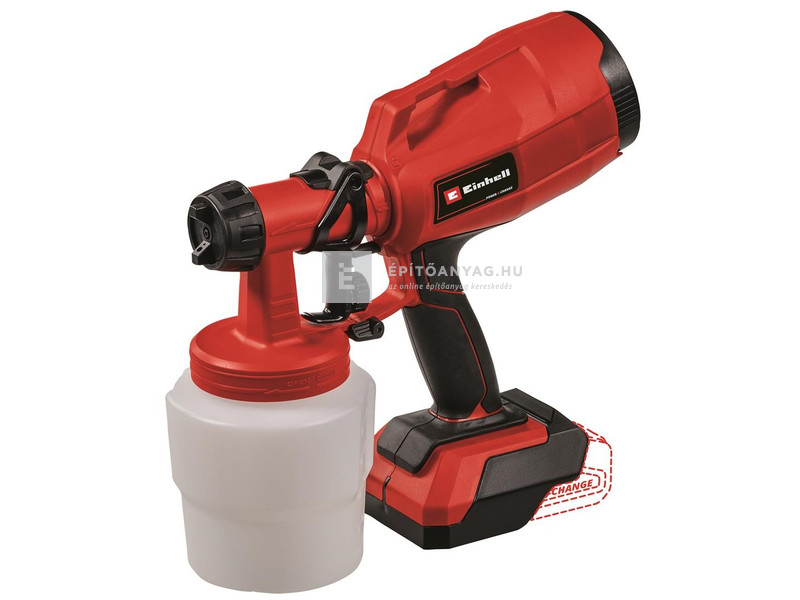 Einhell TC-SY 18/60 Li Solo akkus festékszóró pisztoly