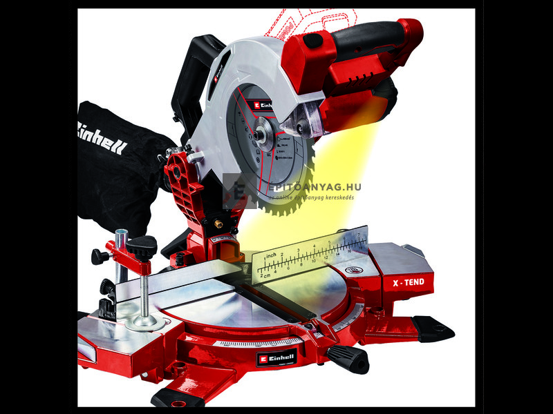 Einhell TE-MS 18/210 Li Solo akkus gérvágó