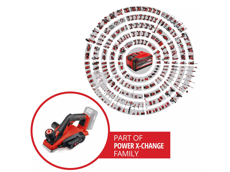 Einhell TE-PL 18/82 Li Solo akkus kézi gyalu