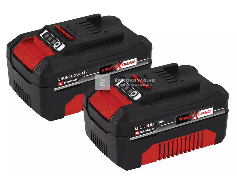 Einhell 2x 4,0 Ah Power X-Change Twinpack 2 db akkumulátor