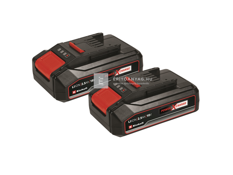 Einhell 2x 2,5 Ah Power X-Change Twinpack 2 db akkumulátor