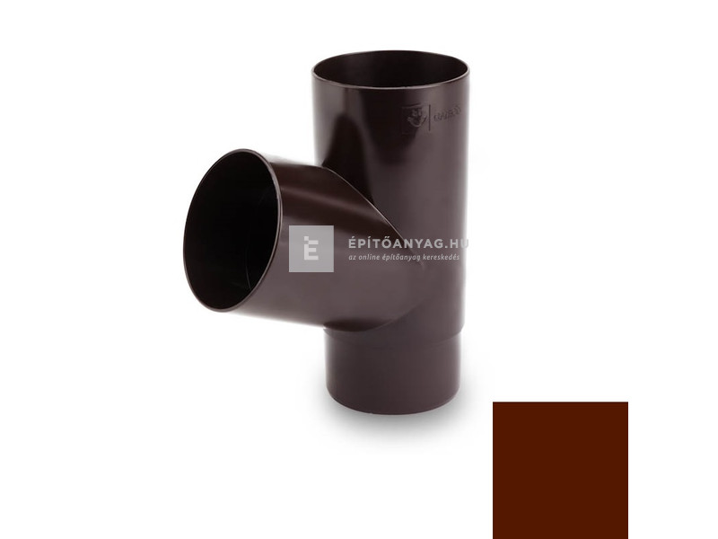 Galeco PVC 100 csokoládé elágazó idom 67°