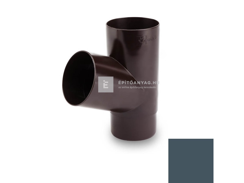 Galeco PVC 100 grafit elágazó idom 67°