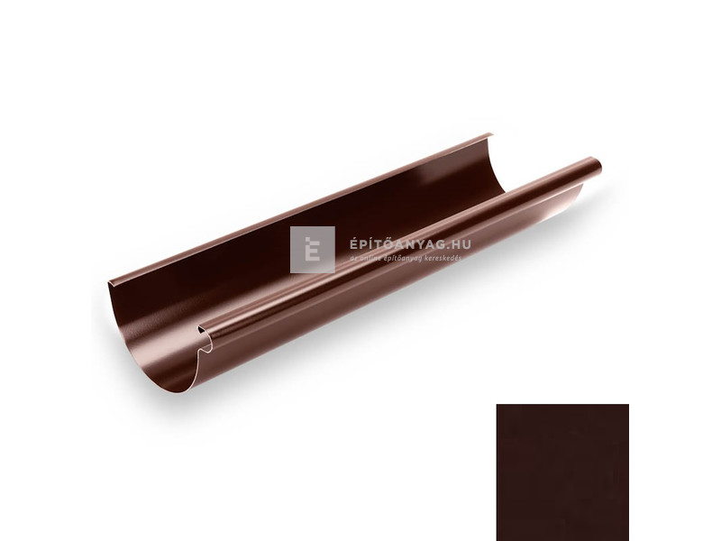 Galeco STAL 150 ereszcsatorna 3 m csokoládé