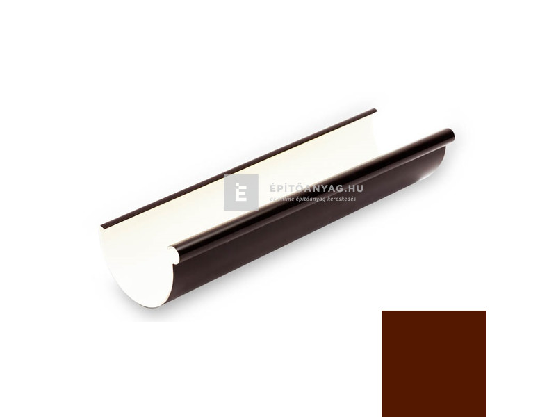 Galeco PVC 150 csokoládé ereszcsatorna 4 m