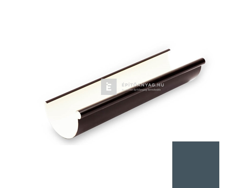 Galeco PVC 100 grafit ereszcsatorna, 3 m