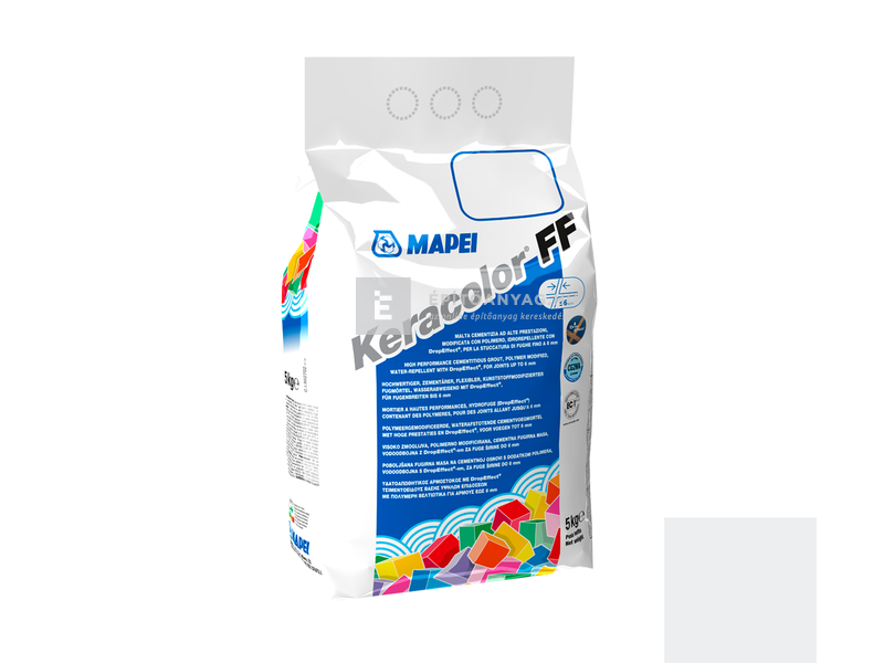 Mapei Keracolor FF Flex fugázó 111, ezüstszürke 5 kg
