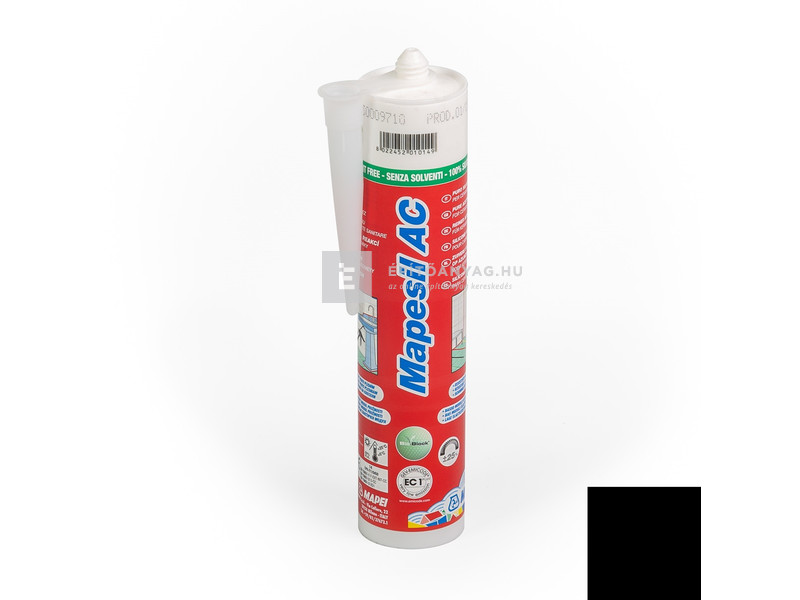 Mapei Mapesil AC szilikon, fekete