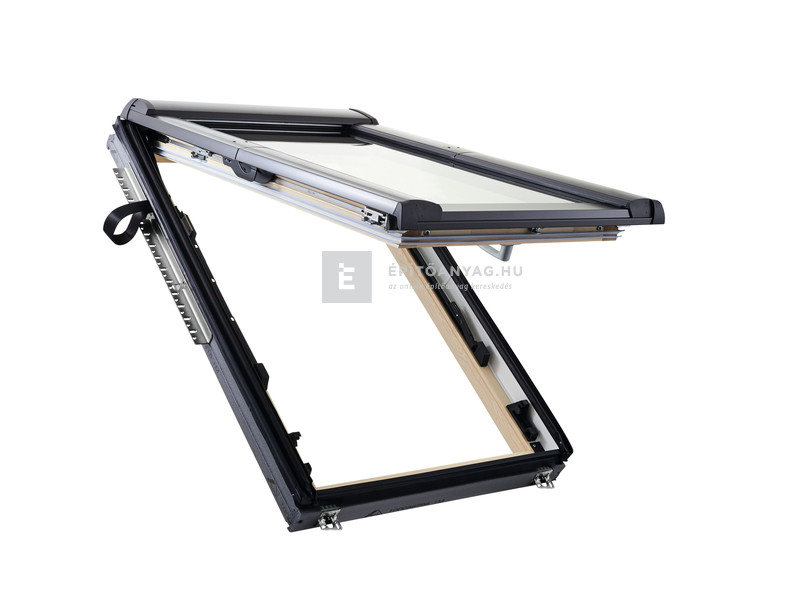 Roto R88C H WD 74x140 cm, felnyíló fa tetőtéri ablak, hőszigetelt