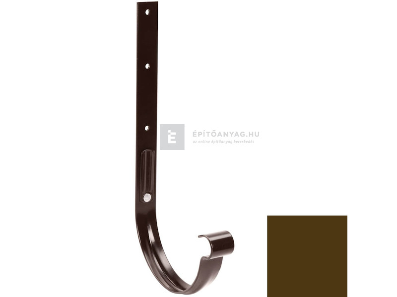 Galeco PVC 100 barna száras csatornatartó 3 mm