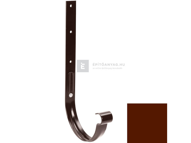 Galeco PVC 150 csokoládé száras csatornatartó 4 mm