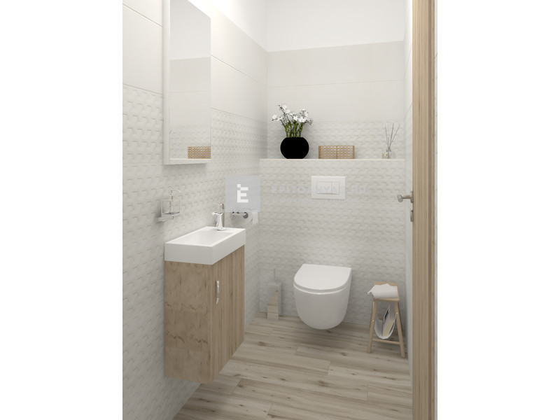 Paradyz Harmony Grys Sciana A Struktúra falicsempe 30x60 cm 1,44 m2/cs