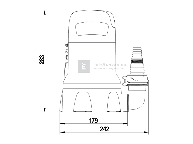 Gardena merülőszivattyú tiszta vízhez 9000