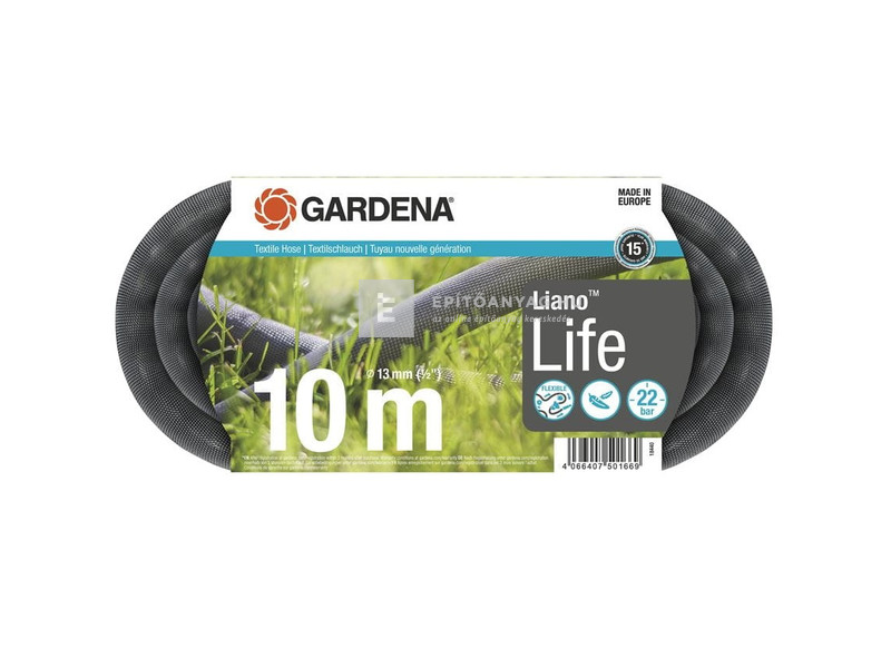 Gardena Liano™ Life textiltömlő 10 m