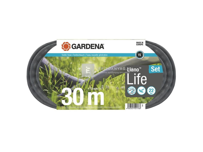 Gardena Liano™ Life textiltömlő készlet 30 m
