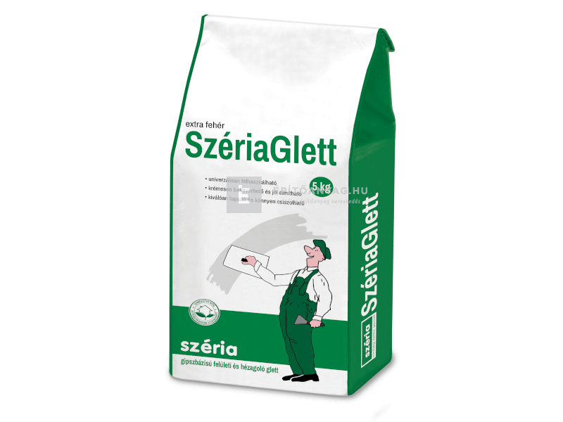 SZÉRIA GLETT 0-10MM BELTÉRI 5KG /fehér/