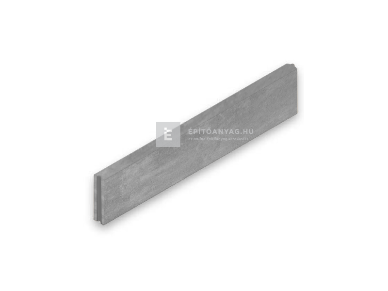 újHÁZ Kerti szegély grafit árnyalt 5x20x100 cm