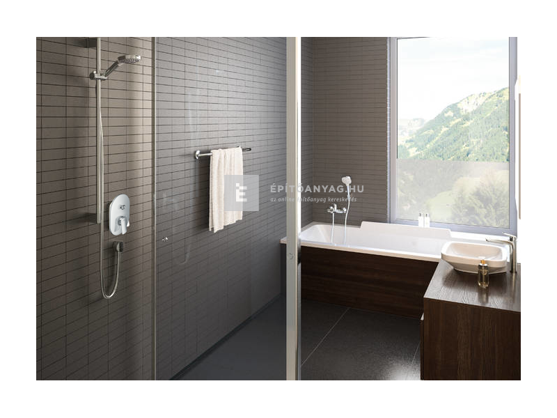 Hansgrohe Logis egykaros kádcsaptelep, falsík alatti szereléshez