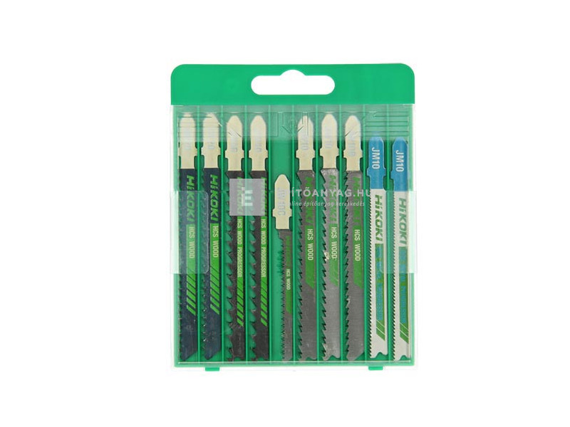 Hikoki szúrófűrészlap szett, 10 db