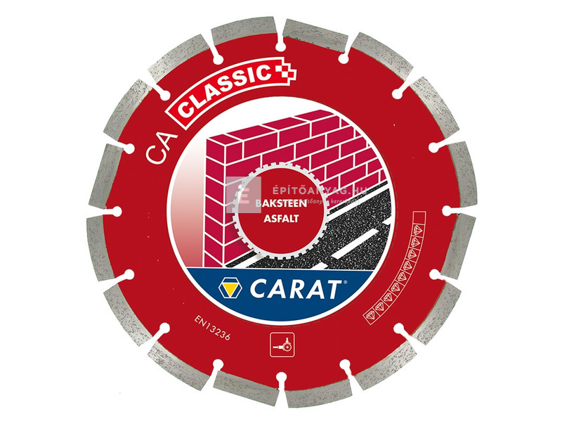 Hikoki Carat CA Classic gyémánttárcsa tégla/aszfalt 125x22,2